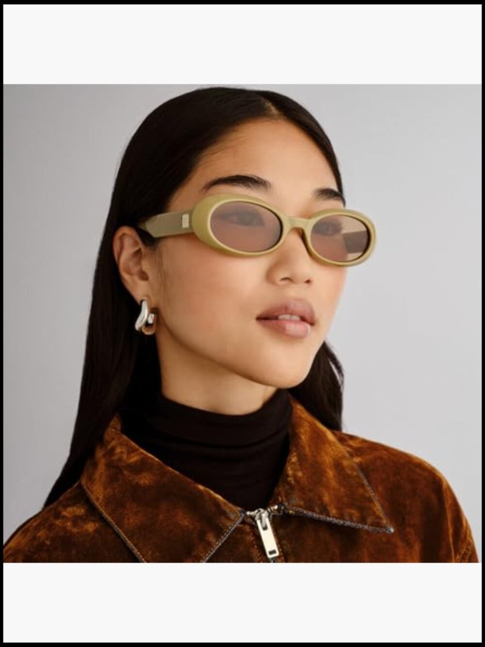 Lightweight Polygon Sunglasses with UV Protection - Picture 2 of 3